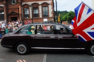 And the Queen seemed happy to be here!